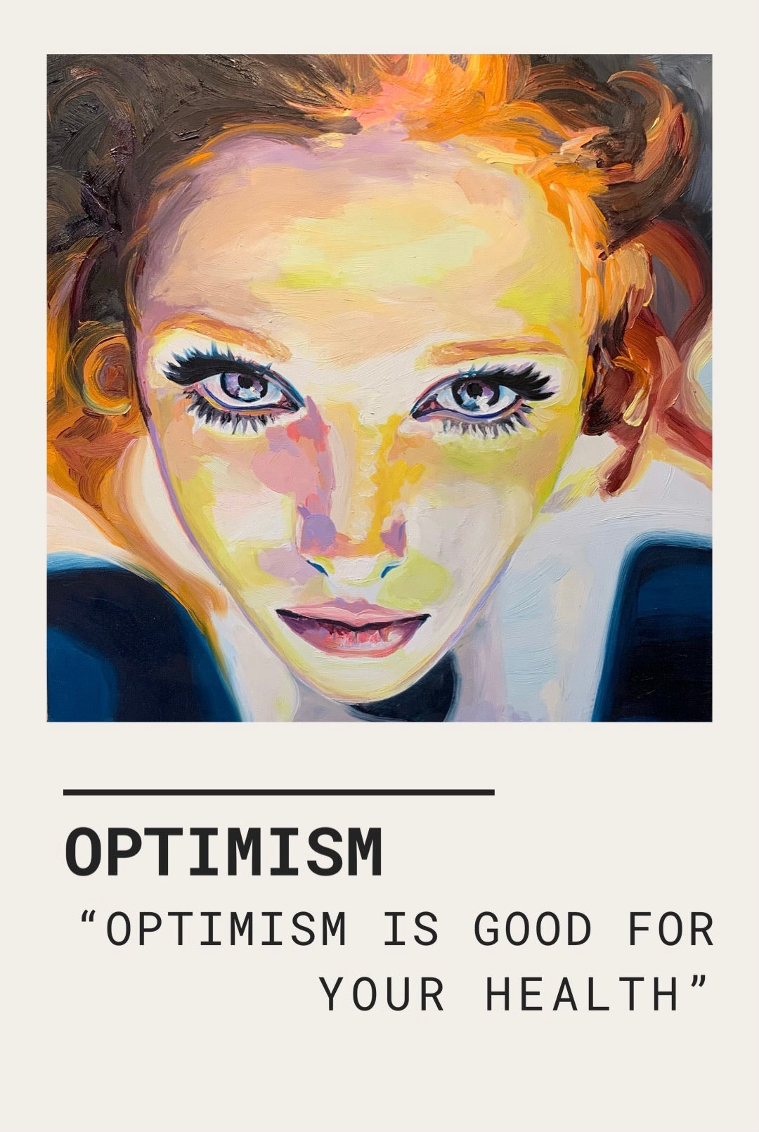 Optimism - original oil painting - Karen Ann Jones ~ artist